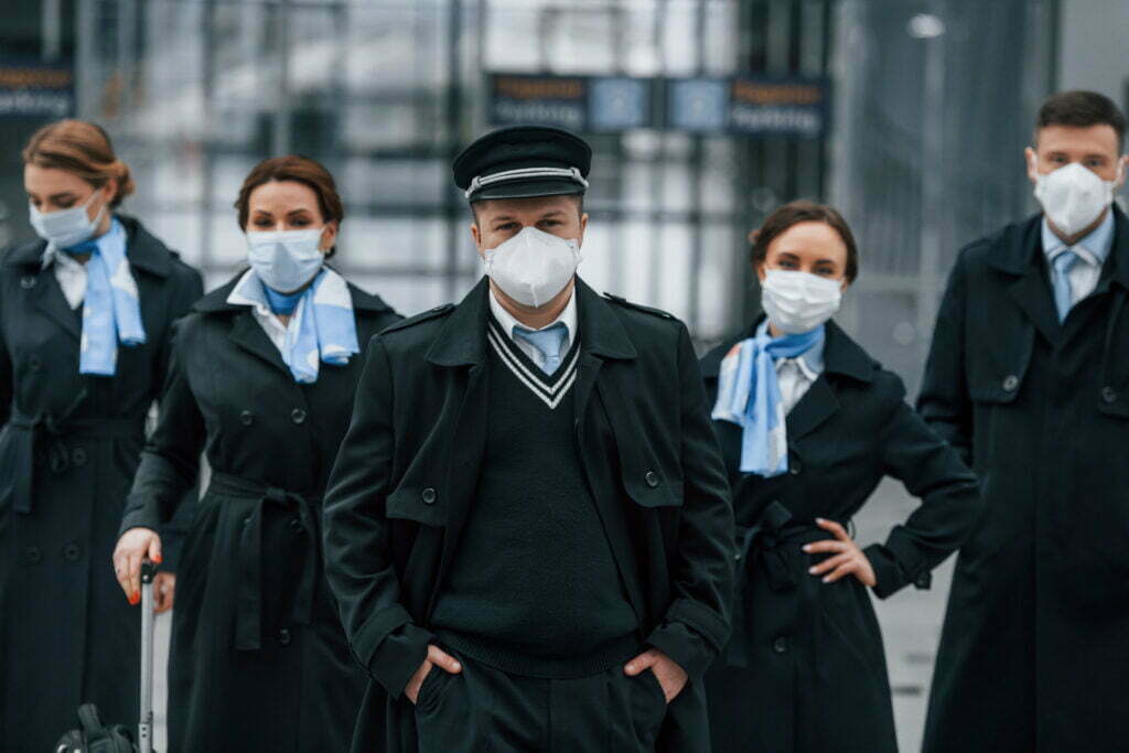 What Happens When Uniforms Cause Injuries? Aircraft Crew In Work Uniform Is Together Outdoors 2021 09 20 16 13 11 Utc 1024x683