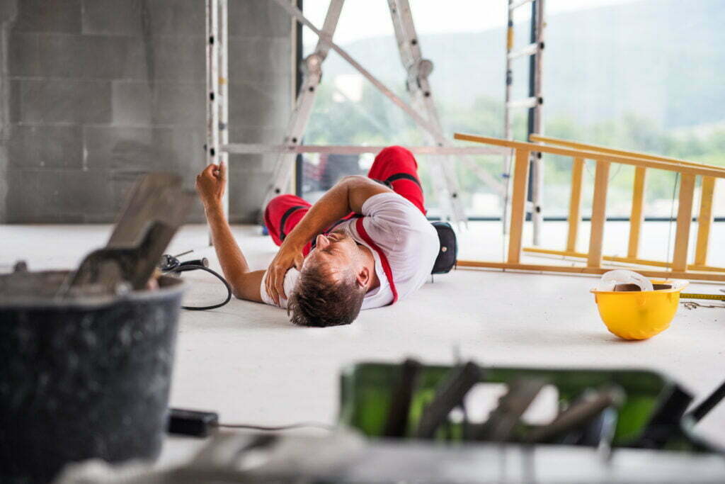 If You’re Out of Work Because of an Injury, You’re Entitled to Benefits! An Accident Of A Man Worker At The Construction Si 2021 08 26 12 09 03 Utc 1024x683