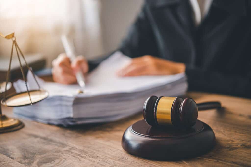 What Should You Do If You’re Going to Court For Workers' Compensation? Law Theme Mallet Of The Judge Law Enforcement Of 2022 09 20 22 39 32 Utc 1024x682