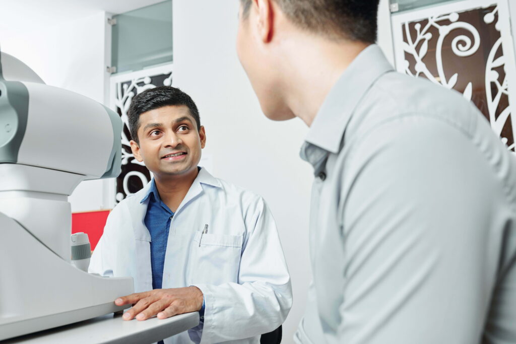Make Sure to Check with Your Physician When Returning to Work! Male Doctor Talking To Patient 2021 08 26 19 52 25 Utc 1024x683