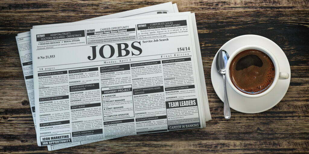 Job Classifieds Ads Newspaper And Coffee Cup On Wo 2021 10 19 01 04 12 Utc 1024x512
