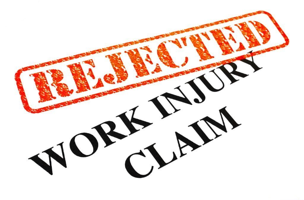 Can You Still Get Workers' Comp If You Were at Fault for Your Injury? 3399399 Work Injury Claim Rejected 1024x674