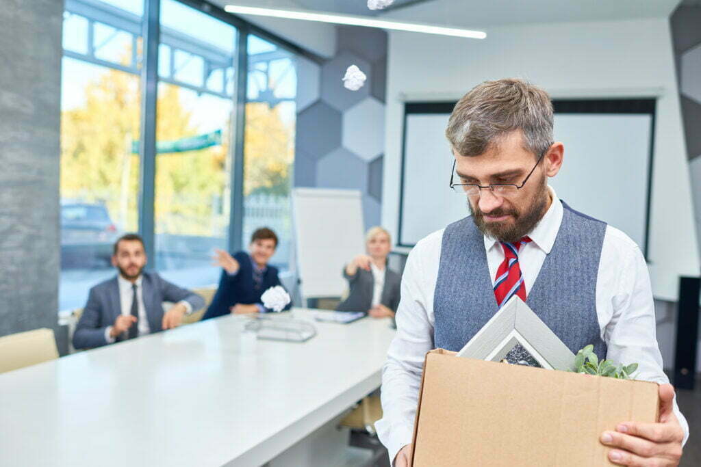 Can I Be Fired for Filing A Workers' Comp Claim in South Carolina? Sad Bearded Businessman Fired From Work 2021 09 24 03 52 51 Utc 1024x683